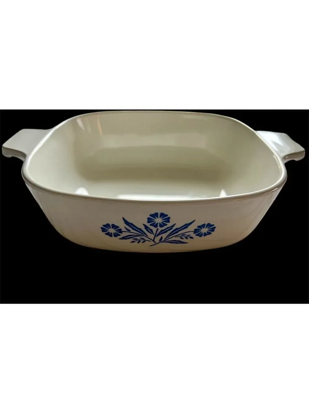 1 QT BLUE CORNFLOWER CORNING WARE DISH